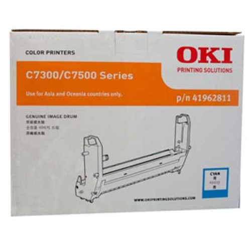 Original Genuine OKI C7300 CYAN DRUM   41962811